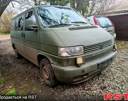 Зелений Фольксваген Transporter, об'ємом двигуна 2.5 л та пробігом 280 тис. км за 3000 $, фото 1 на Automoto.ua