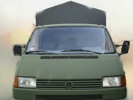 Зеленый Фольксваген Transporter, объемом двигателя 2.4 л и пробегом 240 тыс. км за 3600 $, фото 1 на Automoto.ua