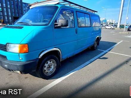 Зеленый Фольксваген Transporter, объемом двигателя 2.4 л и пробегом 560 тыс. км за 3000 $, фото 1 на Automoto.ua