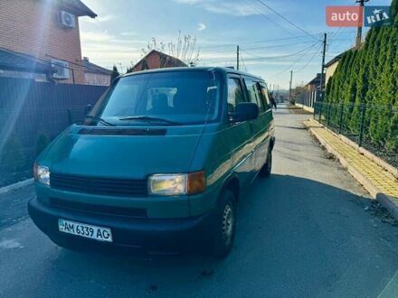 Зеленый Фольксваген Transporter, объемом двигателя 2.4 л и пробегом 600 тыс. км за 3200 $, фото 1 на Automoto.ua
