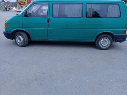 Зеленый Фольксваген Transporter, объемом двигателя 1.9 л и пробегом 320 тыс. км за 6800 $, фото 1 на Automoto.ua