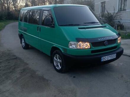 Фольксваген Transporter 1999 в Калуше на Automoto.ua Зеленый Фольксваген Transporter, объемом двигателя 2.46 л и пробегом 560 тыс. км за 5800 $, фото 1 на Automoto.ua