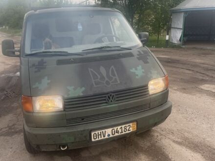 Фольксваген Transporter 2000 в Дружковке на Automoto.ua Зеленый Фольксваген Transporter, объемом двигателя 2.4 л и пробегом 222 тыс. км за 2250 $, фото 1 на Automoto.ua