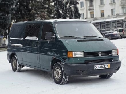 Зеленый Фольксваген Transporter, объемом двигателя 2.5 л и пробегом 340 тыс. км за 2750 $, фото 1 на Automoto.ua