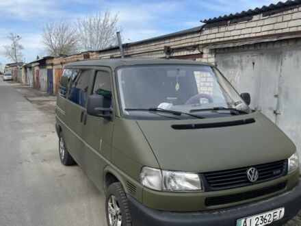 Зелений Фольксваген Transporter, об'ємом двигуна 2.5 л та пробігом 385 тис. км за 7000 $, фото 1 на Automoto.ua