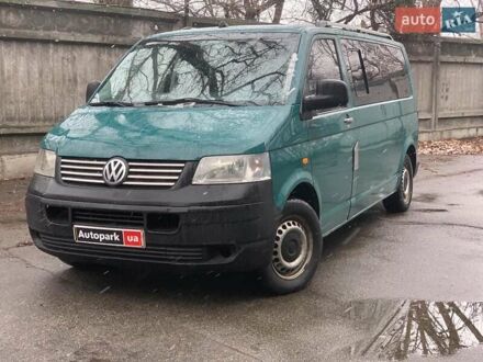 Фольксваген Transporter 2004 у Києві на Automoto.ua Зелений Фольксваген Transporter, об'ємом двигуна 2.5 л та пробігом 367 тис. км за 6290 $, фото 1 на Automoto.ua