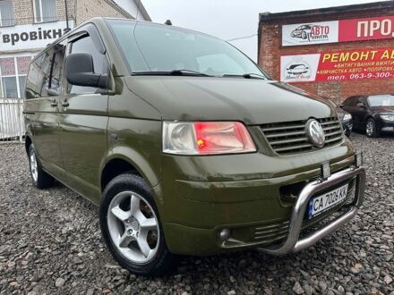 Зелений Фольксваген Transporter, об'ємом двигуна 2.5 л та пробігом 327 тис. км за 7300 $, фото 1 на Automoto.ua