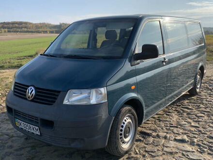 Зеленый Фольксваген Transporter, объемом двигателя 1.9 л и пробегом 341 тыс. км за 10300 $, фото 1 на Automoto.ua