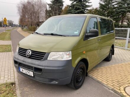 Зелений Фольксваген Transporter, об'ємом двигуна 2 л та пробігом 198 тис. км за 3200 $, фото 1 на Automoto.ua