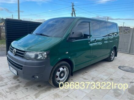 Зеленый Фольксваген Transporter, объемом двигателя 2 л и пробегом 331 тыс. км за 15100 $, фото 1 на Automoto.ua