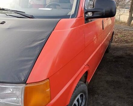 Оранжевый Фольксваген Transporter, объемом двигателя 1.9 л и пробегом 370 тыс. км за 6300 $, фото 1 на Automoto.ua