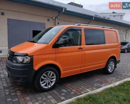 Оранжевый Фольксваген Transporter, объемом двигателя 1.97 л и пробегом 258 тыс. км за 15500 $, фото 1 на Automoto.ua