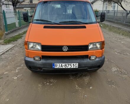 Оранжевый Фольксваген Transporter, объемом двигателя 2.5 л и пробегом 305 тыс. км за 3700 $, фото 3 на Automoto.ua