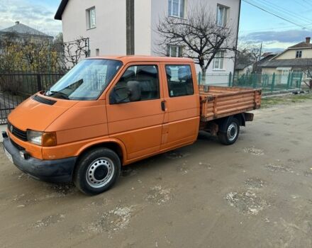 Оранжевый Фольксваген Transporter, объемом двигателя 2.5 л и пробегом 305 тыс. км за 3700 $, фото 2 на Automoto.ua