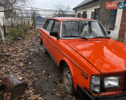 Червоний Вольво 244, об'ємом двигуна 2.1 л та пробігом 500 тис. км за 236 $, фото 1 на Automoto.ua