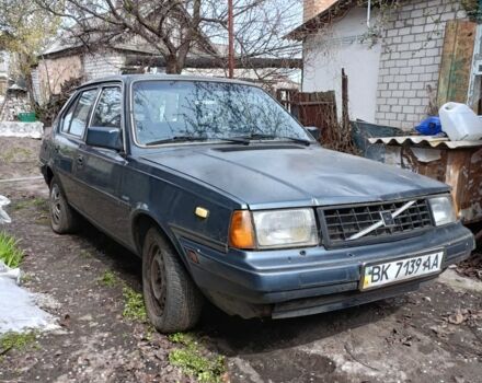 Синий Вольво 340, объемом двигателя 1.7 л и пробегом 250 тыс. км за 389 $, фото 1 на Automoto.ua