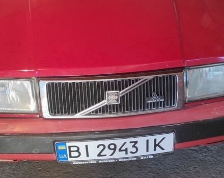 Красный Вольво 460, объемом двигателя 1.72 л и пробегом 237 тыс. км за 1500 $, фото 1 на Automoto.ua