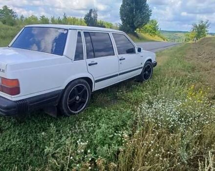 Белый Вольво 740, объемом двигателя 2.3 л и пробегом 100 тыс. км за 1300 $, фото 3 на Automoto.ua