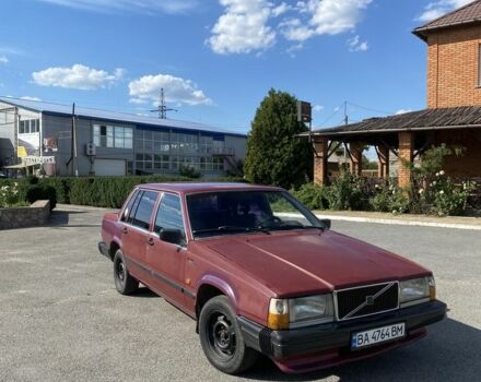 Красный Вольво 740, объемом двигателя 2.3 л и пробегом 450 тыс. км за 1090 $, фото 1 на Automoto.ua