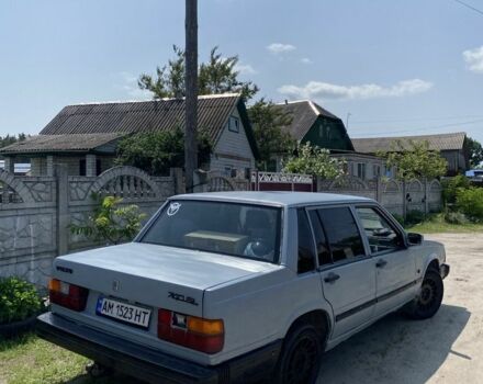 Серый Вольво 740, объемом двигателя 2.3 л и пробегом 500 тыс. км за 450 $, фото 4 на Automoto.ua