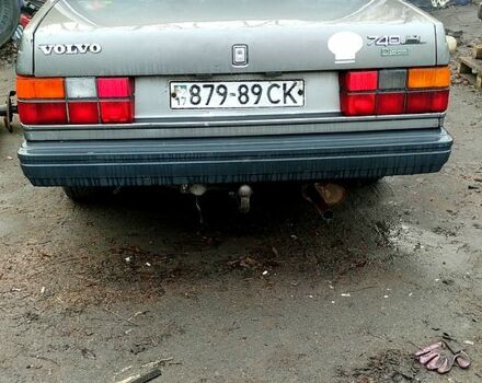 Серый Вольво 740, объемом двигателя 2.4 л и пробегом 0 тыс. км за 1800 $, фото 4 на Automoto.ua