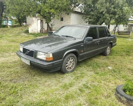 Сірий Вольво 740, об'ємом двигуна 2 л та пробігом 400 тис. км за 1900 $, фото 1 на Automoto.ua