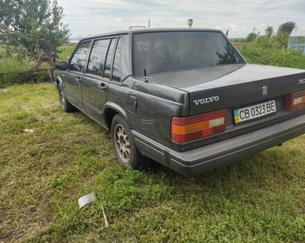 Сірий Вольво 740, об'ємом двигуна 2 л та пробігом 400 тис. км за 1900 $, фото 6 на Automoto.ua