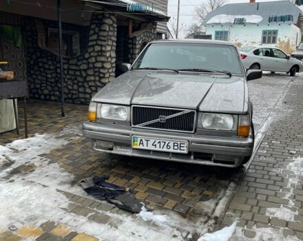 Серый Вольво 740, объемом двигателя 2 л и пробегом 400 тыс. км за 850 $, фото 1 на Automoto.ua