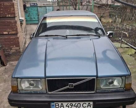 Синий Вольво 740, объемом двигателя 2.4 л и пробегом 5 тыс. км за 4000 $, фото 3 на Automoto.ua