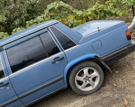 Синий Вольво 740, объемом двигателя 2 л и пробегом 350 тыс. км за 1350 $, фото 14 на Automoto.ua