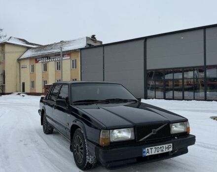 Синий Вольво 740, объемом двигателя 2.3 л и пробегом 285 тыс. км за 1450 $, фото 1 на Automoto.ua