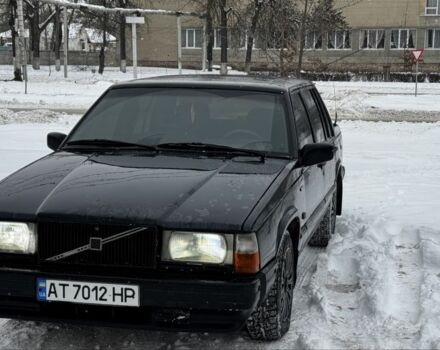 Синий Вольво 740, объемом двигателя 2.3 л и пробегом 250 тыс. км за 2499 $, фото 1 на Automoto.ua