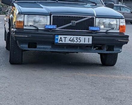 Зеленый Вольво 740, объемом двигателя 2.4 л и пробегом 300 тыс. км за 2500 $, фото 1 на Automoto.ua