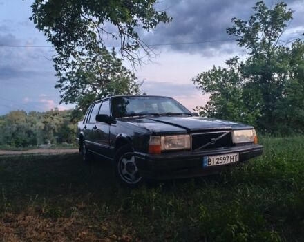 Синий Вольво 744, объемом двигателя 2.3 л и пробегом 450 тыс. км за 1700 $, фото 3 на Automoto.ua