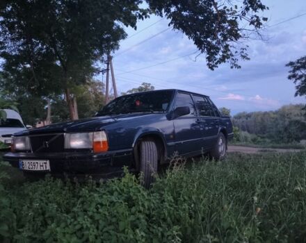 Синий Вольво 744, объемом двигателя 2.3 л и пробегом 450 тыс. км за 1700 $, фото 2 на Automoto.ua
