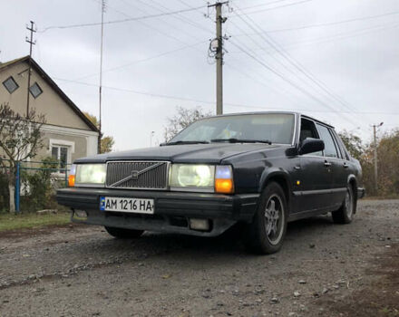Синій Вольво 760, об'ємом двигуна 2.4 л та пробігом 600 тис. км за 2500 $, фото 15 на Automoto.ua