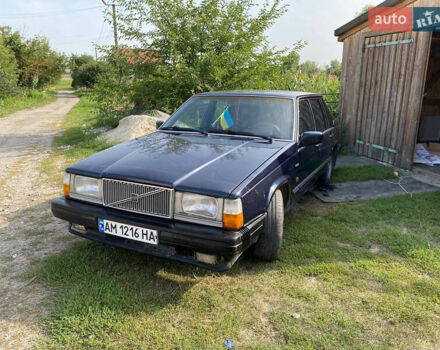 Синій Вольво 760, об'ємом двигуна 2.4 л та пробігом 600 тис. км за 2500 $, фото 1 на Automoto.ua