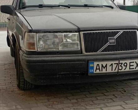 Черный Вольво 940, объемом двигателя 2.4 л и пробегом 502 тыс. км за 2500 $, фото 1 на Automoto.ua
