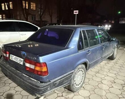 Синий Вольво 940, объемом двигателя 2.3 л и пробегом 250 тыс. км за 1600 $, фото 2 на Automoto.ua
