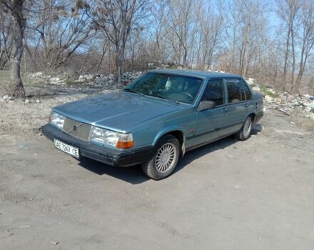 Синий Вольво 940, объемом двигателя 2.3 л и пробегом 500 тыс. км за 1500 $, фото 1 на Automoto.ua