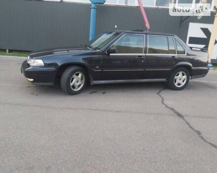 Черный Вольво 960, объемом двигателя 2.5 л и пробегом 377 тыс. км за 2150 $, фото 5 на Automoto.ua