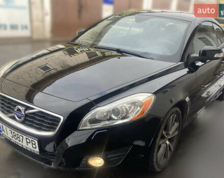Черный Вольво Ц70, объемом двигателя 2.5 л и пробегом 193 тыс. км за 14500 $, фото 1 на Automoto.ua