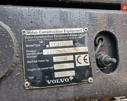 Вольво EC, об'ємом двигуна 0 л та пробігом 0 тис. км за 41337 $, фото 14 на Automoto.ua