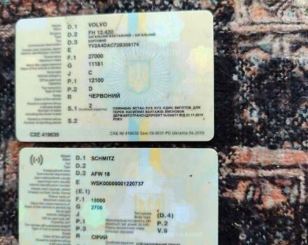 Червоний Вольво FH 12, об'ємом двигуна 12 л та пробігом 101 тис. км за 18500 $, фото 9 на Automoto.ua