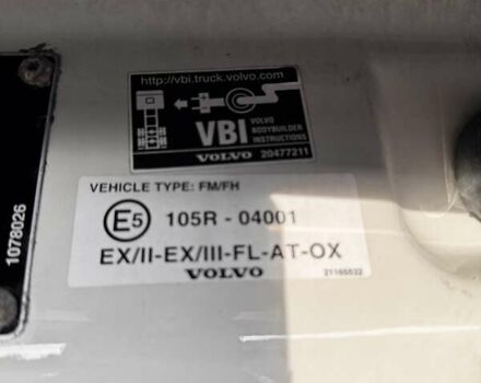 Вольво FH 13, объемом двигателя 0 л и пробегом 1 тыс. км за 15500 $, фото 14 на Automoto.ua