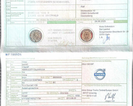 Вольво FH 13, объемом двигателя 0 л и пробегом 780 тыс. км за 34642 $, фото 26 на Automoto.ua