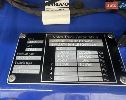 Вольво FH 13 2019 в Калуше на Automoto.ua Синий Вольво FH 13, объемом двигателя 12.77 л и пробегом 595 тыс. км за 59500 $, фото 14 на Automoto.ua