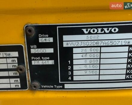 Вольво FM 13, объемом двигателя 0 л и пробегом 637 тыс. км за 29500 $, фото 3 на Automoto.ua