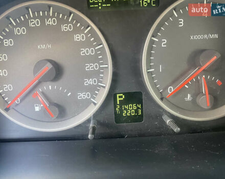 Синий Вольво С40, объемом двигателя 2.4 л и пробегом 210 тыс. км за 7500 $, фото 3 на Automoto.ua