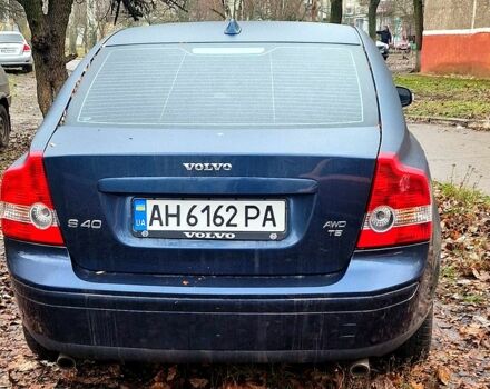 Синій Вольво S40, об'ємом двигуна 2.5 л та пробігом 166 тис. км за 6900 $, фото 1 на Automoto.ua